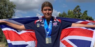 Pupil Wins Gold in European Triathle Championship