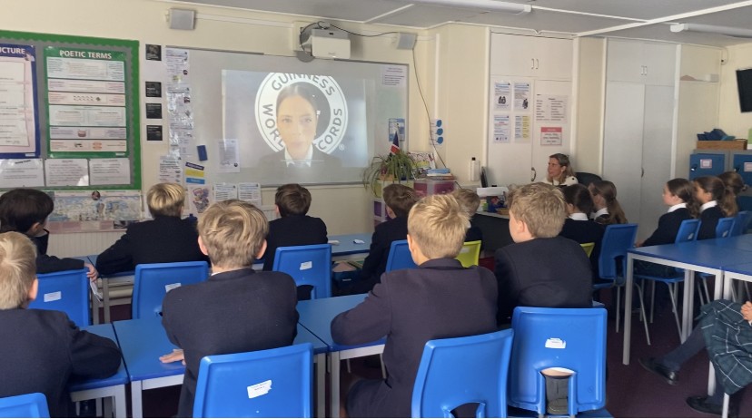 King’s Pupils Help Set a Guinness World Record