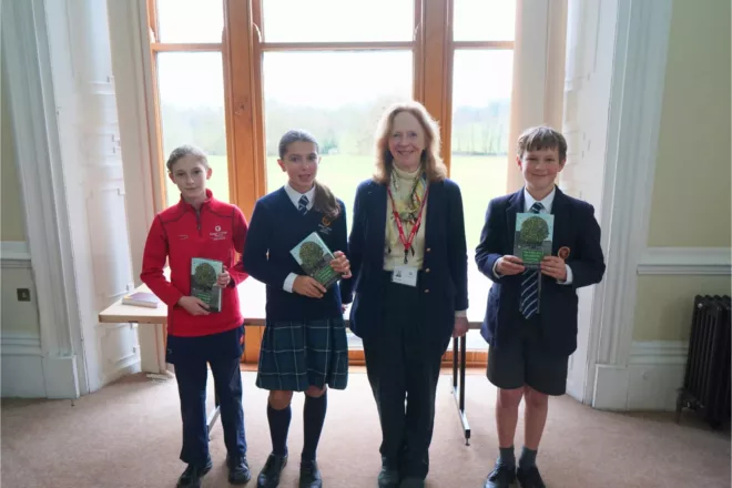 Author Griselda Heppel Inspires Pupils with Talk on Storytelling, Gothic Literature and Her New Book
