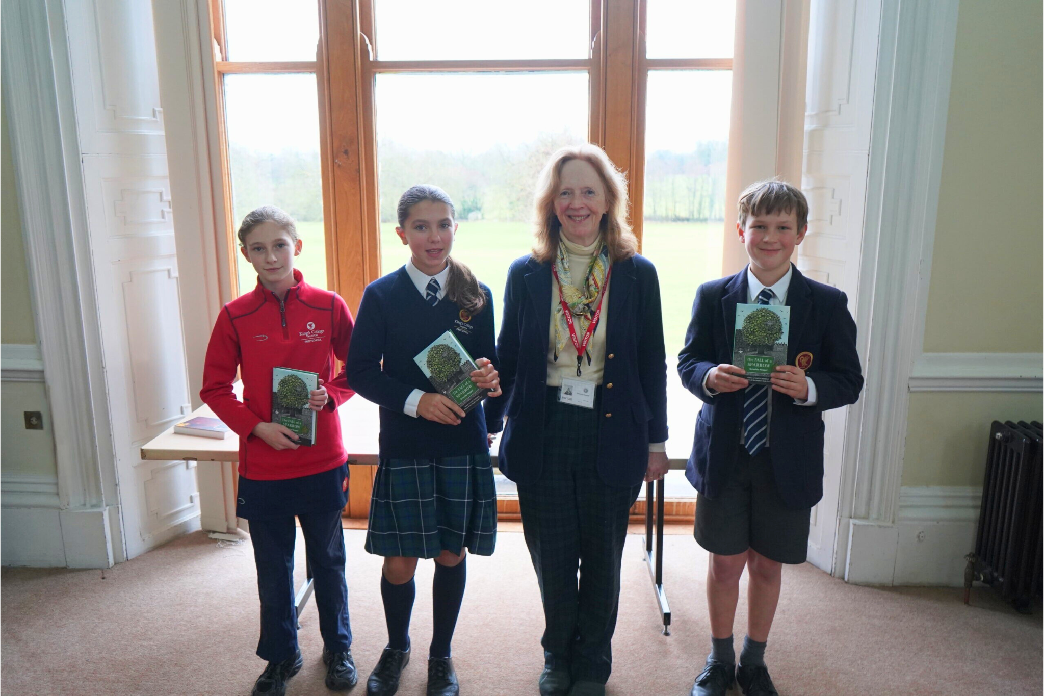 Author Griselda Heppel Inspires Pupils with Talk on Storytelling, Gothic Literature and Her New Book