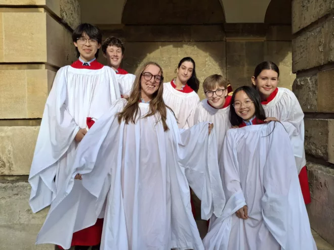 King’s Chapel Choir Performs at The Queen’s College, Oxford 