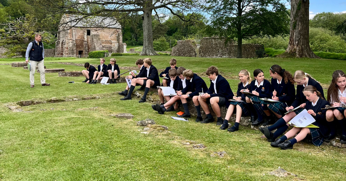 King’s Prep Year 7 Bring History to Life Through Hands-On Learning and Cleeve Abbey Visit 