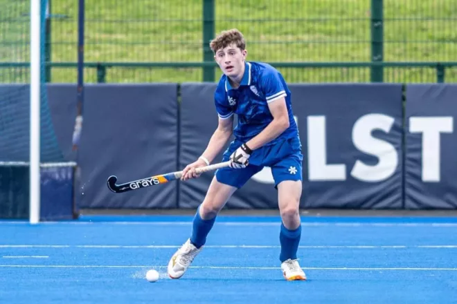 Represents Scotland U18s in Belfast Series Victory