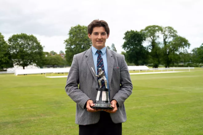 Theo L Makes History with Prestigious National Cricket Award 