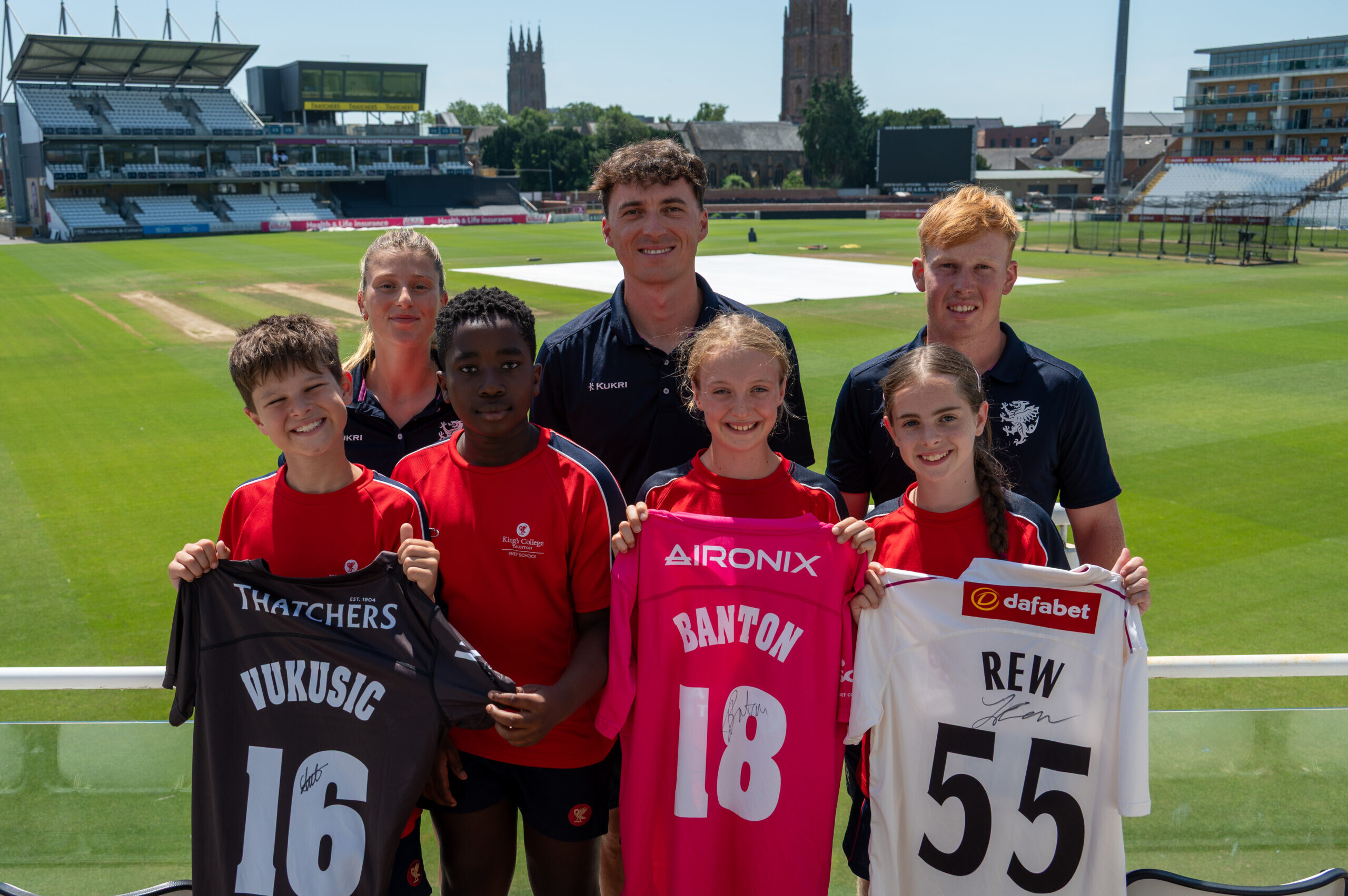 Prep Pupils Enjoy Inspirational Day at Somerset CCC